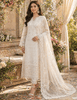 Aabroo Royale Organza Suit (Semi-Stitched)