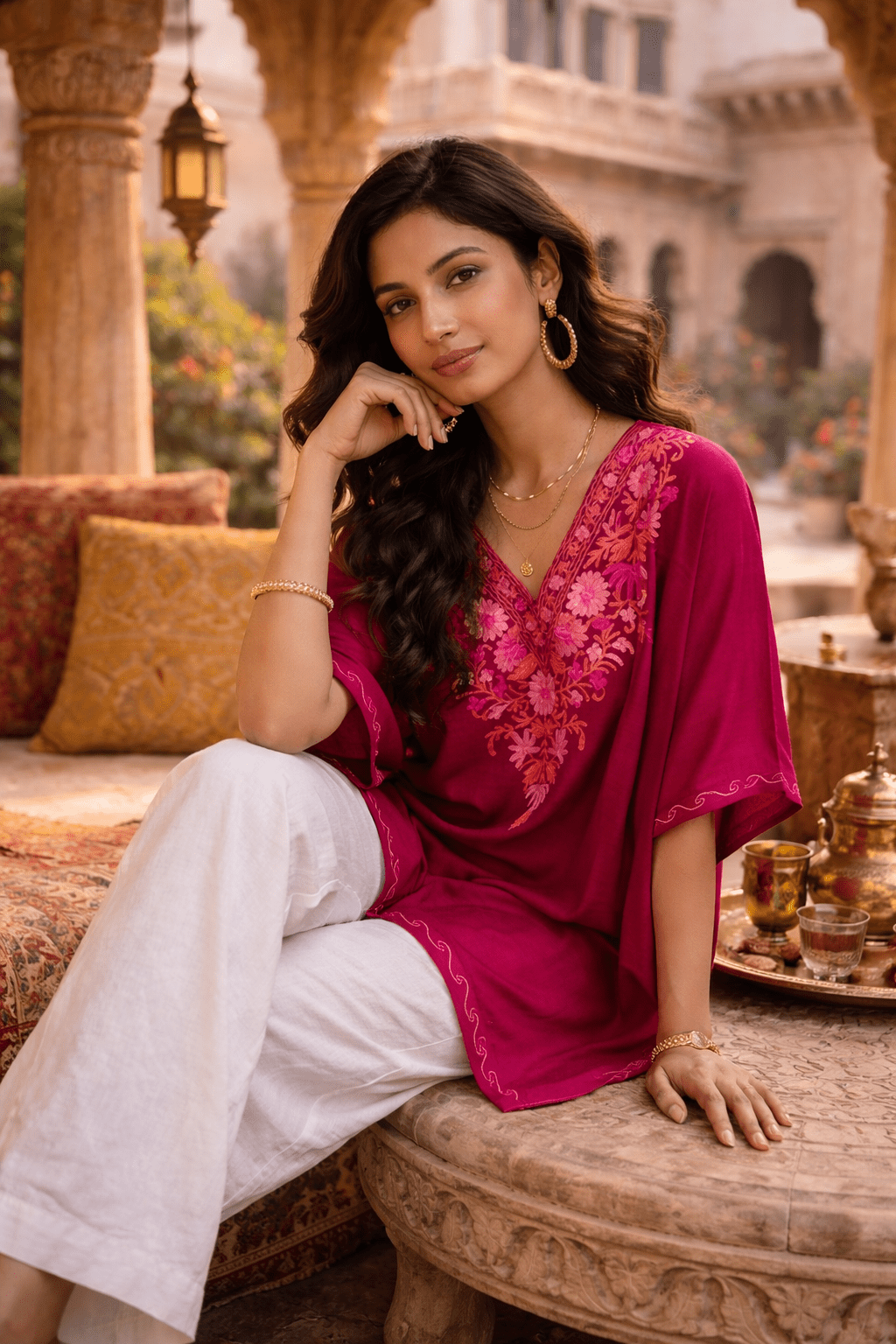 Aari - e - Nargis Kaftan - Kashinara