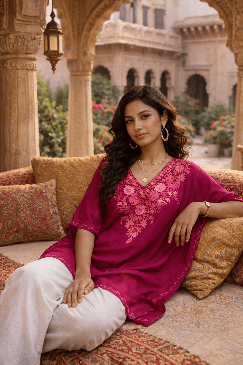 Aari - e - Nargis Kaftan - Kashinara