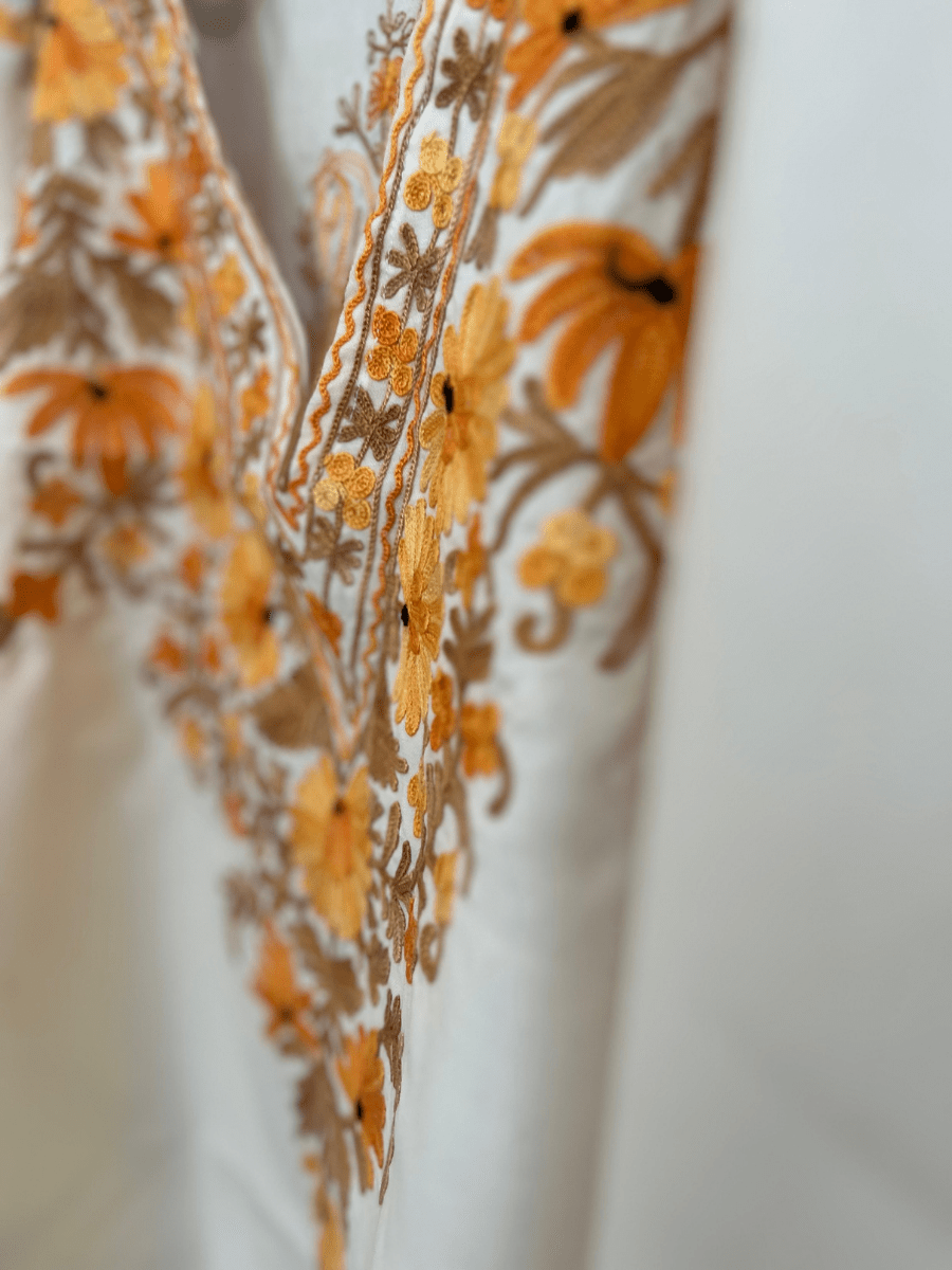 Bahar - e - Narangi Luxe Kaftan - Kashinara