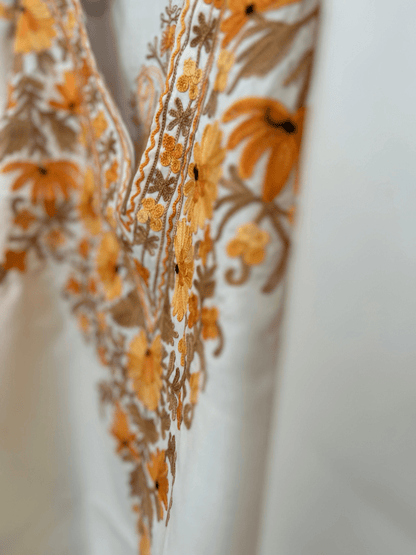 Bahar - e - Narangi Luxe Kaftan - Kashinara