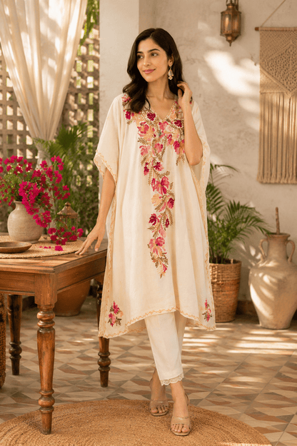 Gulnaar Bloom Kaftan - Kashinara