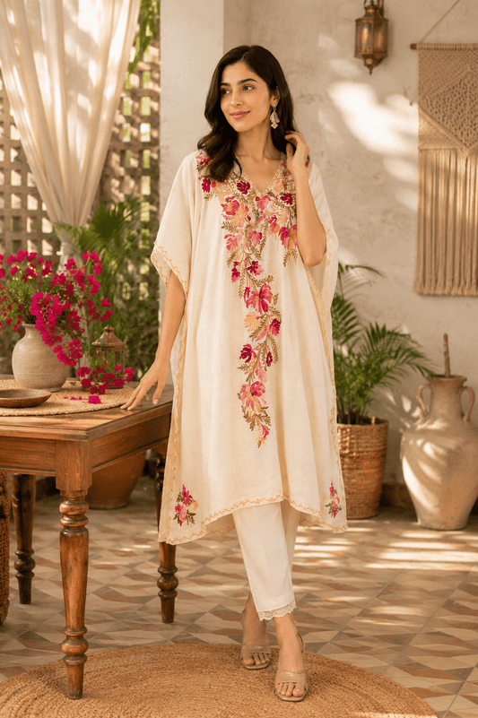 Gulnaar Bloom Kaftan - Kashinara