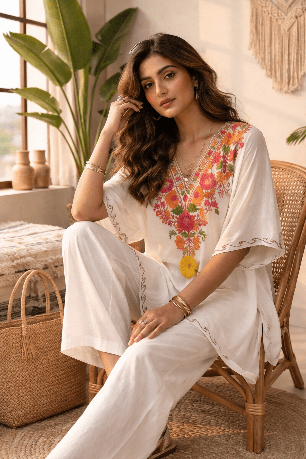 Gulzar Luxe Kaftan - Kashinara