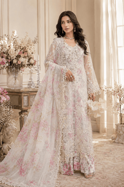 Noor - e - Mehfil Organza Suit Set (Readymade) - Kashinara