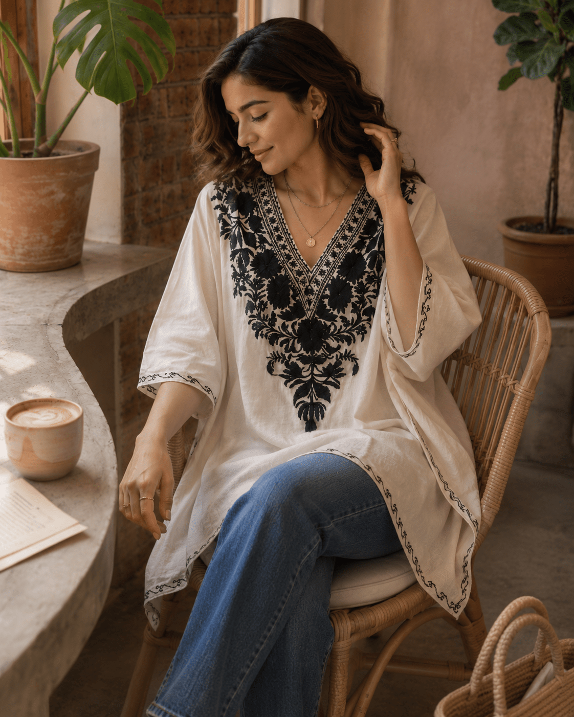 Noor - e - Safa Kaftan - Kashinara