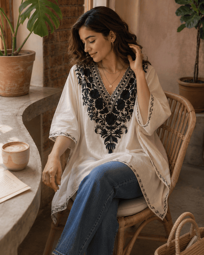 Noor - e - Safa Kaftan - Kashinara