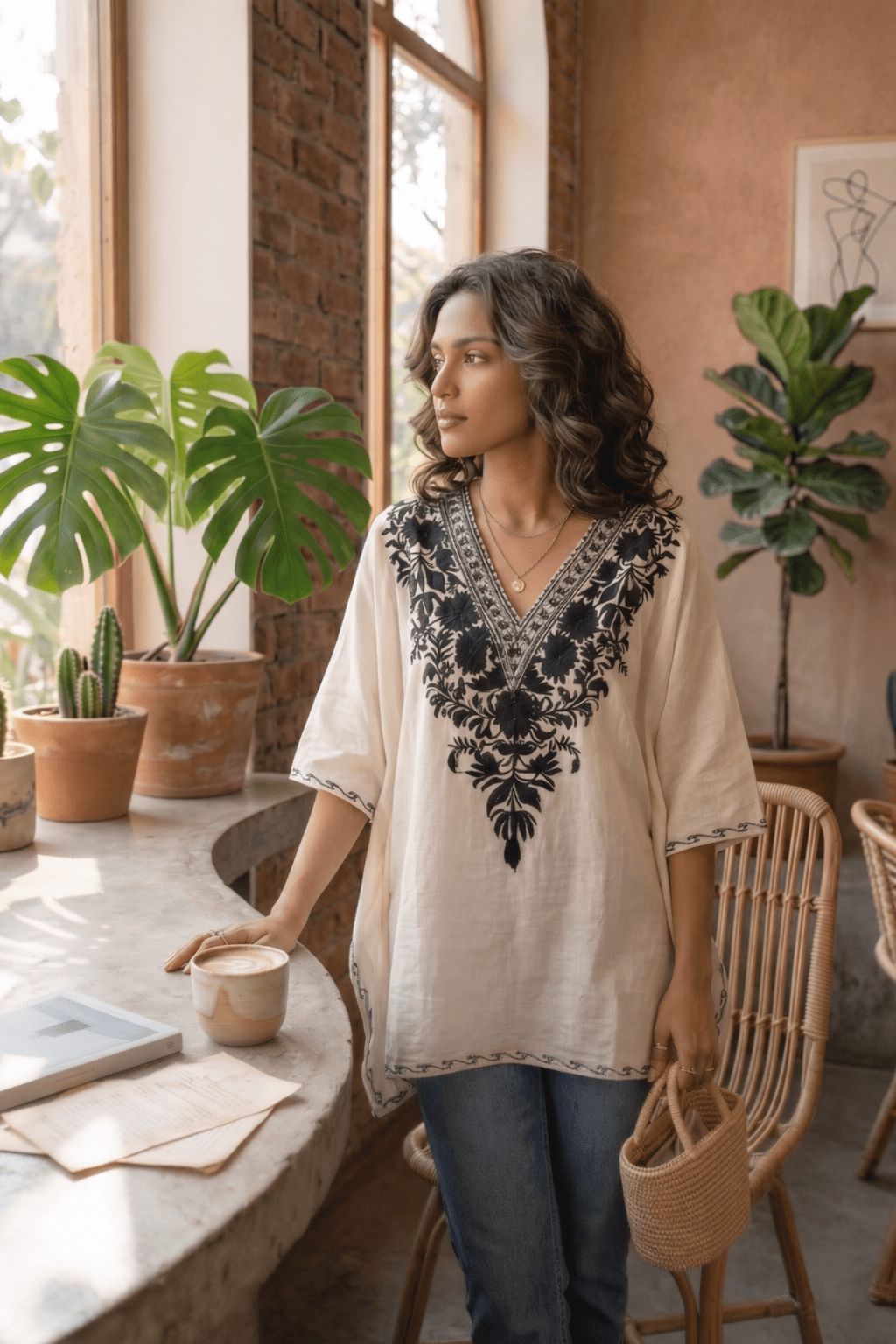 Noor - e - Safa Kaftan - Kashinara