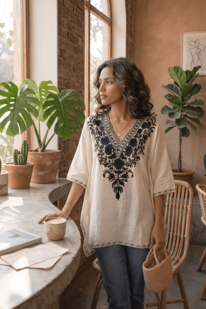 Noor - e - Safa Kaftan - Kashinara