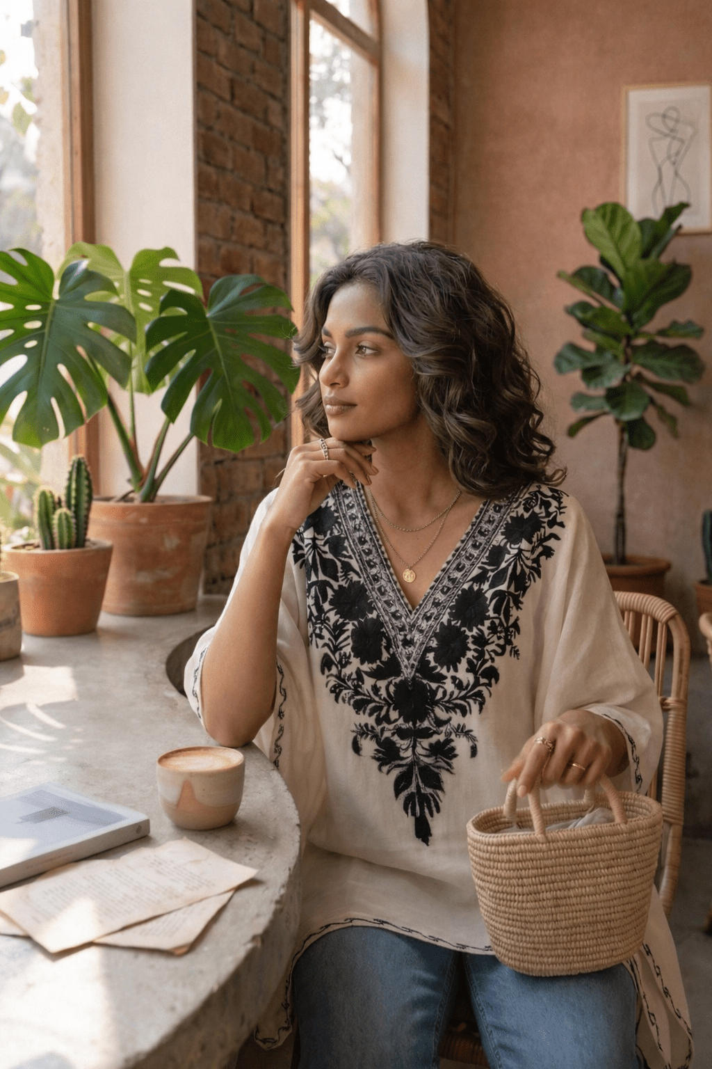 Noor - e - Safa Kaftan - Kashinara