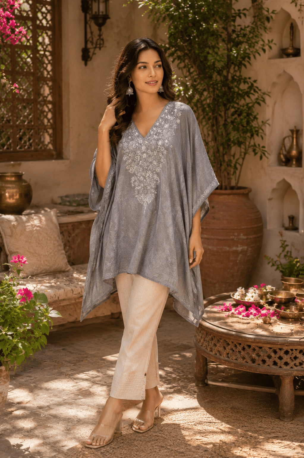 Noor - e - Silver Kaftan - Kashinara