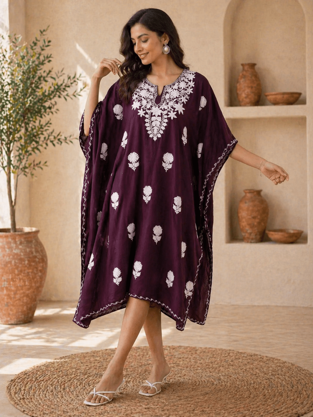 Rang - e - Zamrud Kaftan - Kashinara