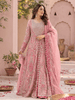 Rosé Royale Embroidered Suit – Semi Stitched